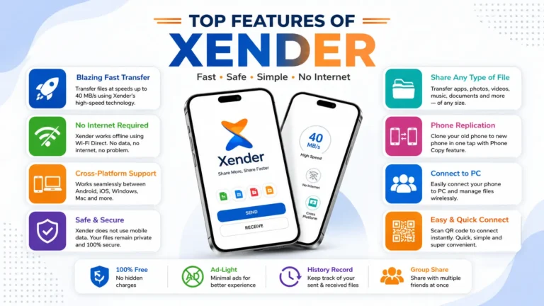 Xender Not Working